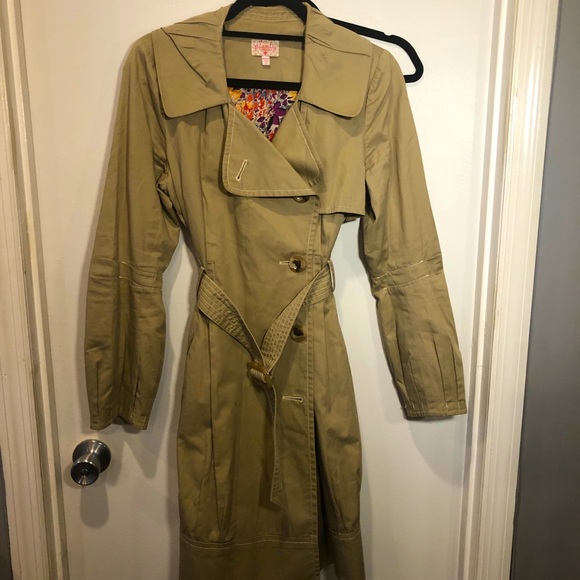 Anthropologie Trenchcoat - Picture 1 of 2